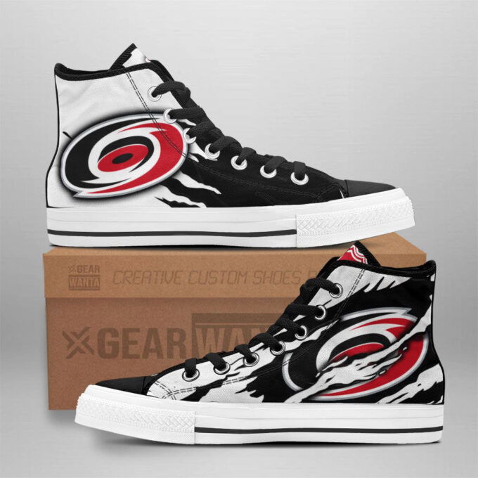 Carolina Hurricanes High Top Shoes Custom For Fans