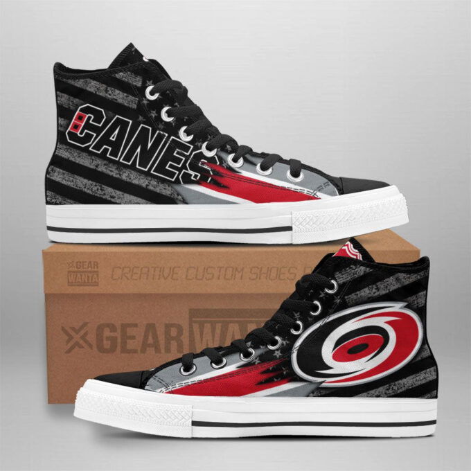 Carolina Hurricanes High Top Shoes Custom For Fans