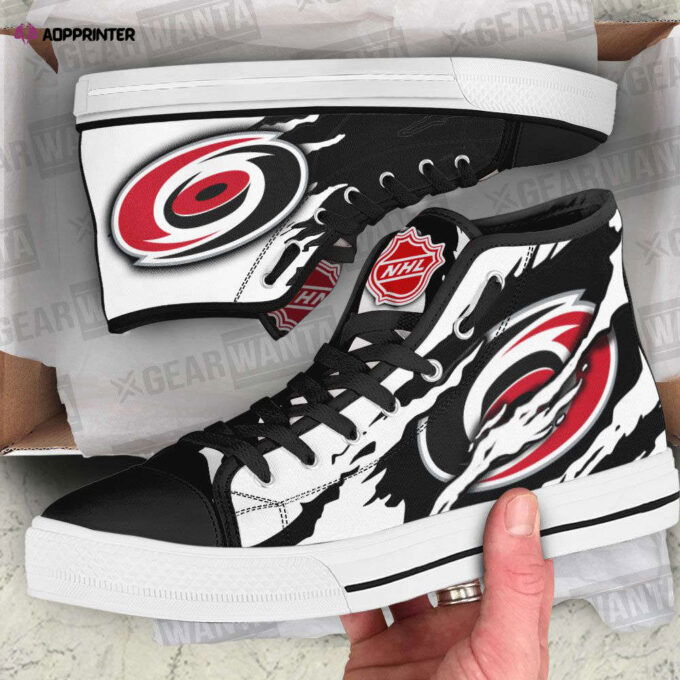 Carolina Hurricanes High Top Shoes Custom For Fans