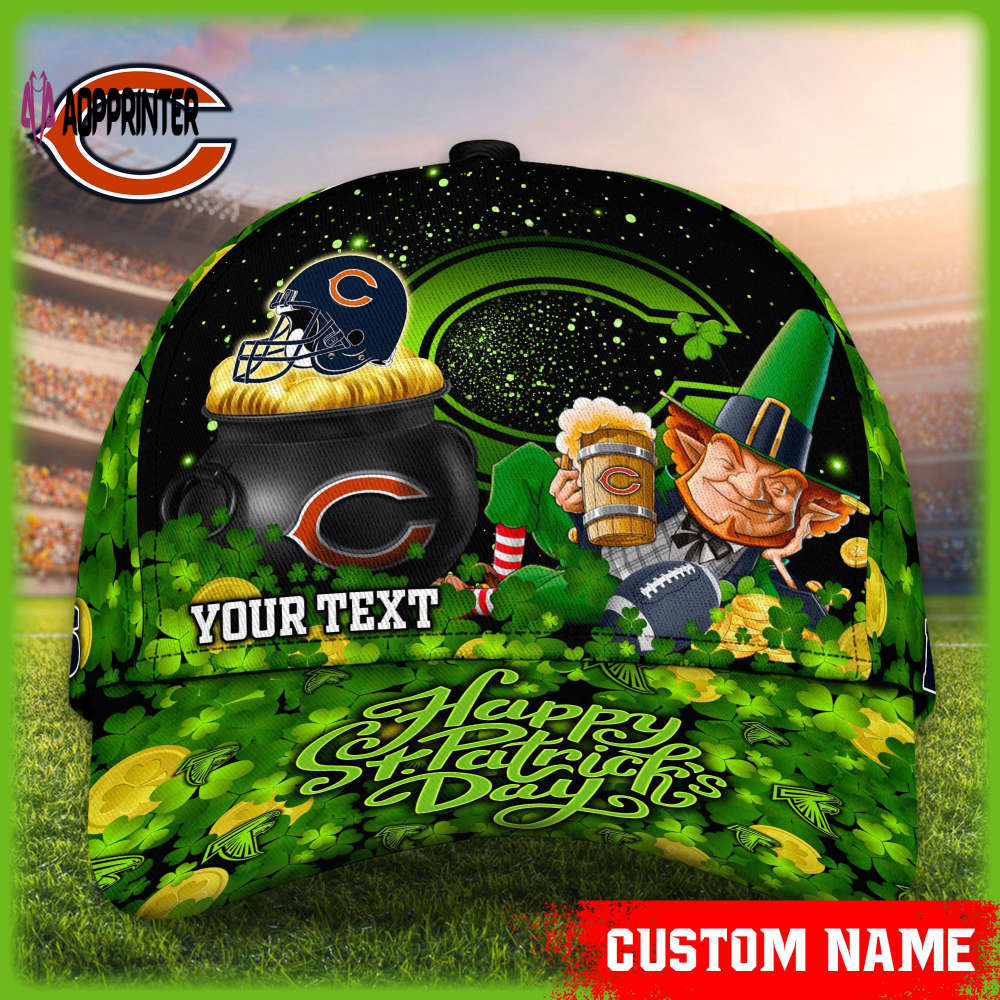 Chicago Bears NFL Classic CAP Hats For Fans Custom Chicago Bears NFL Classic CAP Hats For Fans Custom