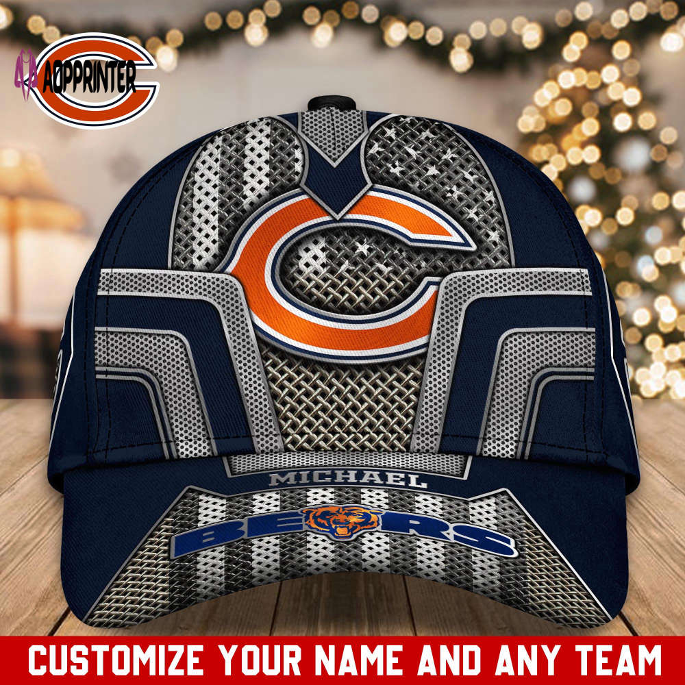 Chicago Bears NFL Classic CAP Hats For Fans Custom Chicago Bears NFL Classic CAP Hats For Fans Custom
