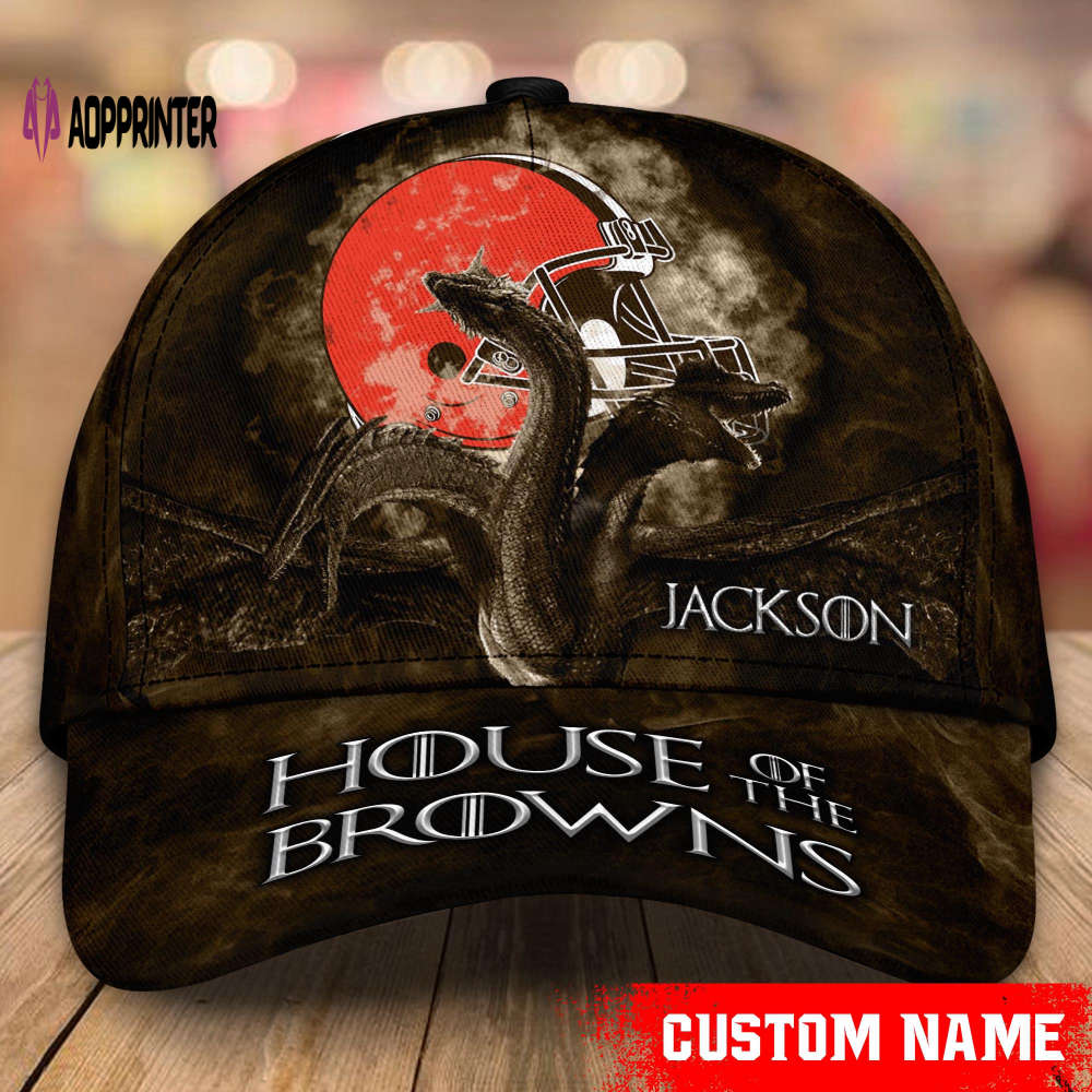 Cleveland Browns NFL Classic CAP Hats For Fans Custom Cleveland Browns NFL Classic CAP Hats For Fans Custom