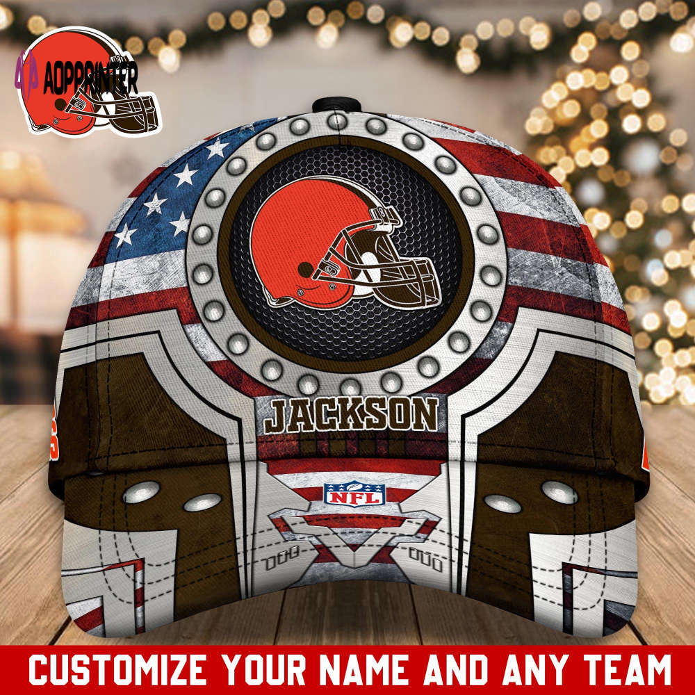 Cleveland Browns NFL Classic CAP Hats For Fans Custom Cleveland Browns NFL Classic CAP Hats For Fans Custom