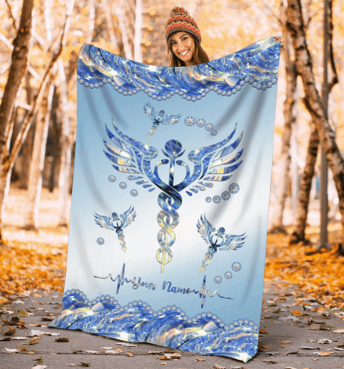 Customized Name Nursing Blanket VP