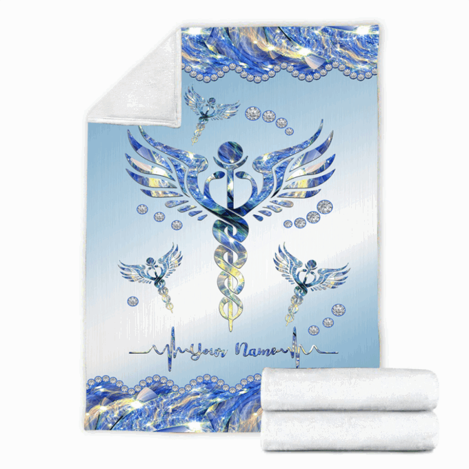 Customized Name Nursing Blanket VP