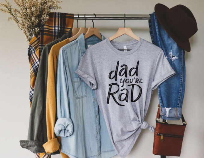 Dad You’re Rad Shirt Funny Father’s Day Shirt #Dadlife Shirt Best Present for Men Gift For Dad Fathers Day Gift from Daughter
