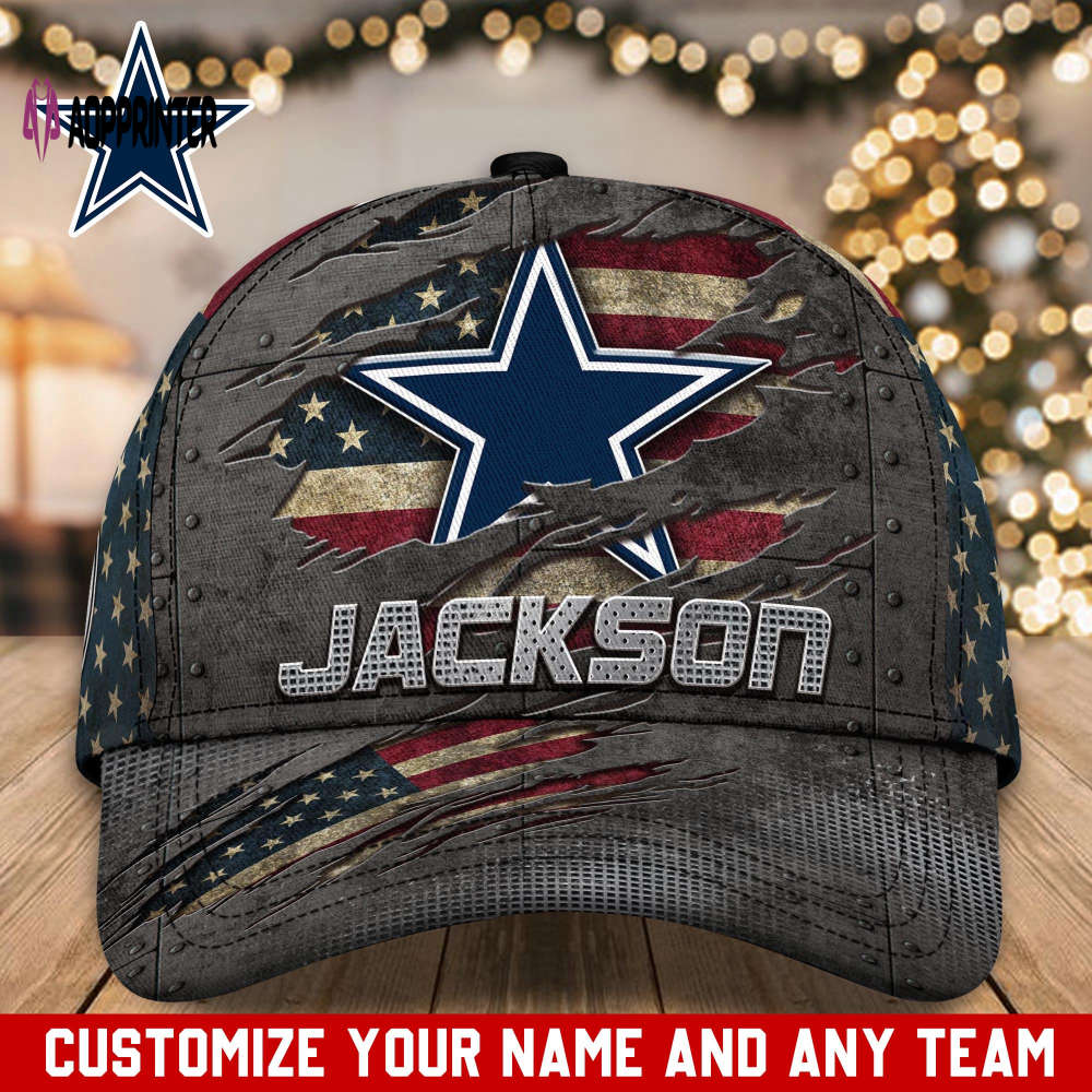 Dallas Cowboys Custom Name Classic, Baseball Caps Dallas Cowboys Custom Name Classic, Baseball Caps