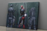 Deadpool Comparing Poster Marvel Comics Canvas Unique Design Wall Art Print Hand Made Ready to Hang Custom Design Deadpool Comparing Poster Marvel Comics Canvas Unique Design Wall Art Print Hand Made Ready to Hang Custom Design