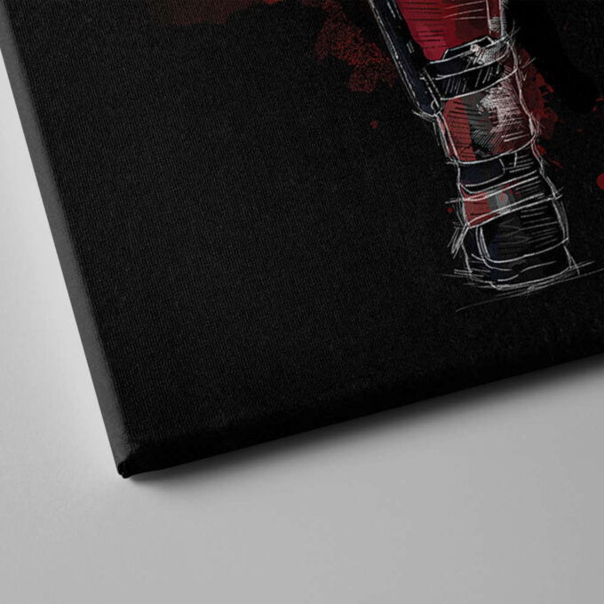 Deadpool Poster Marvel Comics Art Canvas Wall Art Print Home Decor Framed Poster Gift for Kids