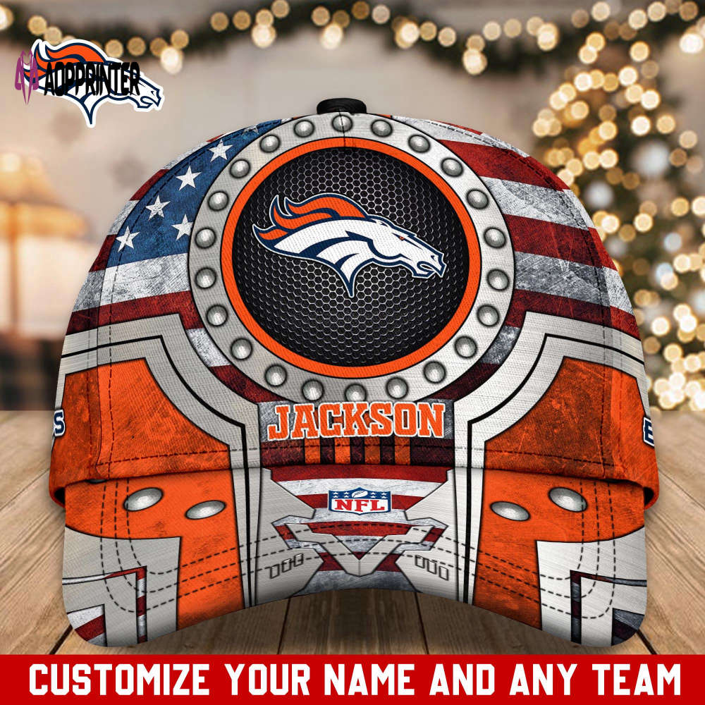 Denver Broncos NFL Classic CAP Hats For Fans Custom Denver Broncos NFL Classic CAP Hats For Fans Custom