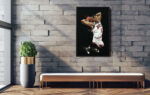 Derrick Rose Basketball Art Effect Chicago Bulls Dunk Canvas Unique Design Wall Art Print Hand Made Ready to Hang Custom Design Derrick Rose Basketball Art Effect Chicago Bulls Dunk Canvas Unique Design Wall Art Print Hand Made Ready to Hang Custom Design