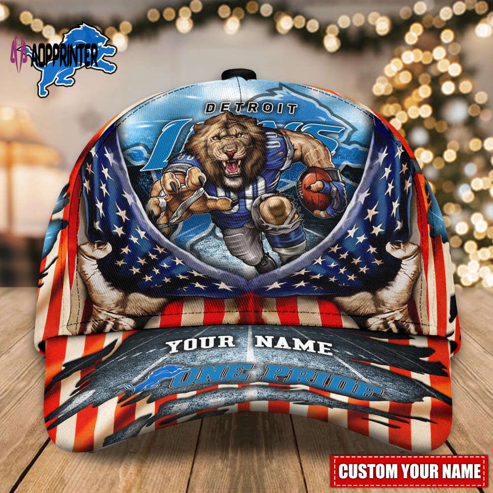 Detroit Lions NFL Classic CAP Hats For Fans custom Detroit Lions NFL Classic CAP Hats For Fans custom