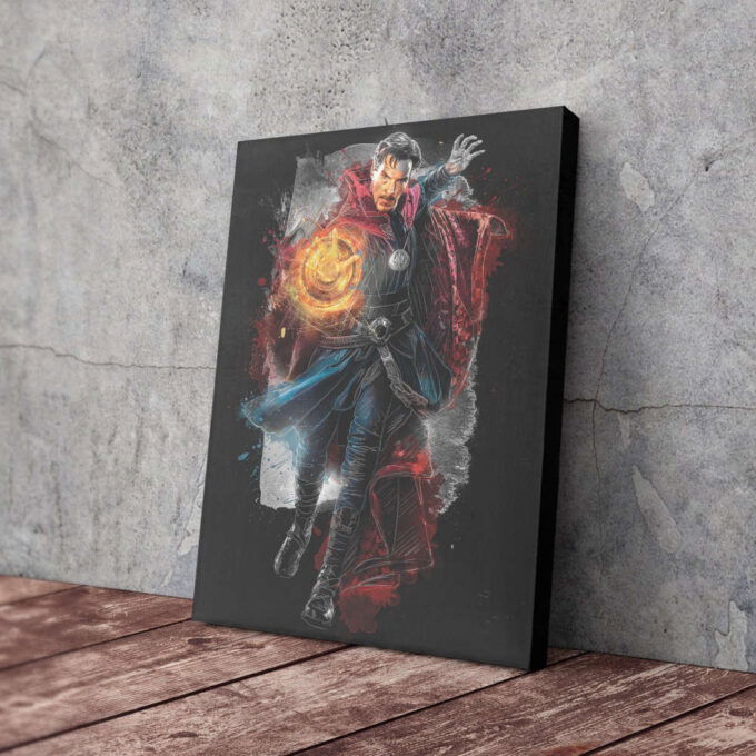 Doctor Strange Poster Marvel Comics Art Canvas Wall Art Print Home Decor Framed Poster Gift for Kids