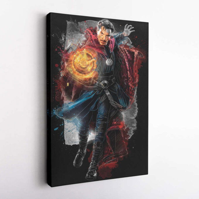Doctor Strange Poster Marvel Comics Art Canvas Wall Art Print Home Decor Framed Poster Gift for Kids