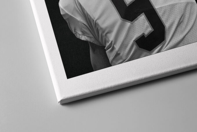 Drew Brees Quote Poster New Orleans Saints Canvas Unique Design Wall Art Print Hand Made Ready to Hang Custom Design
