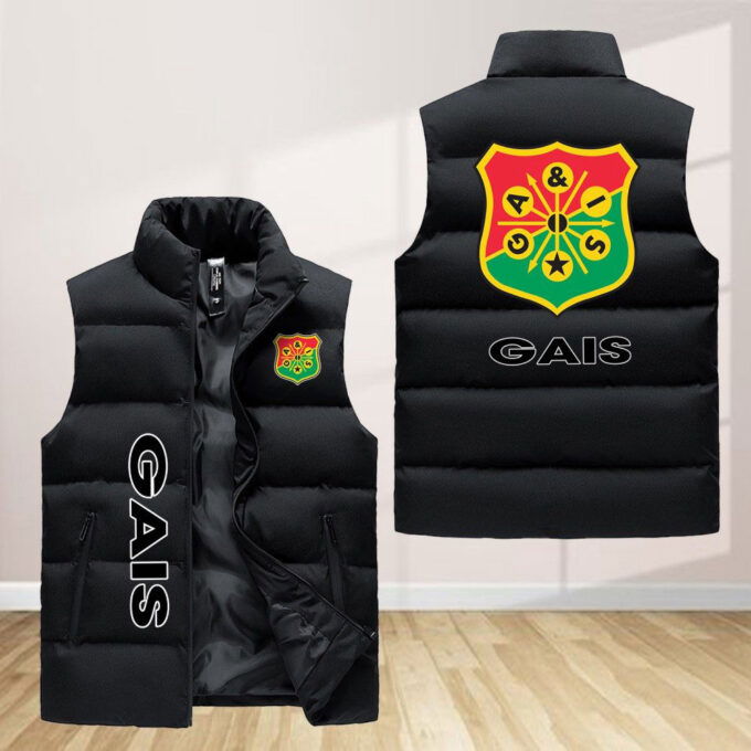 Gais Sleeveless Puffer Jacket Custom For Fans Gifts