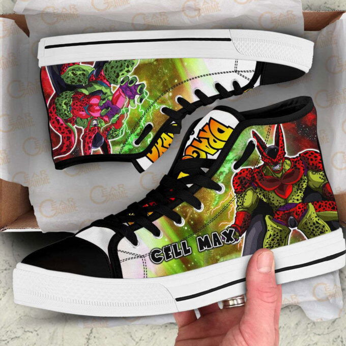 Gamma High Top Canvas Shoes Custom Dragon Ball Anime For Fans