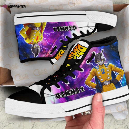 Cart 3 Gamma High Top Canvas Shoes Custom Dragon Ball Anime For Fans