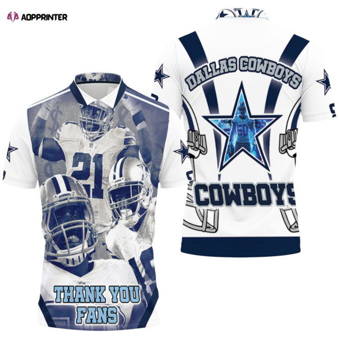 Gift For Dallas Cowboys Fans, Thank You Dallas Cowboys Fans 3D Polo Shirt