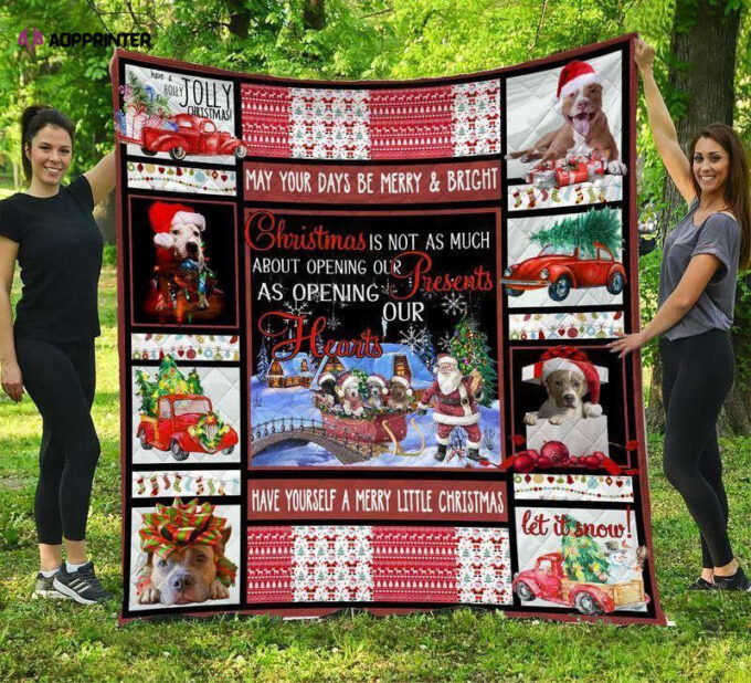 Have yourself a merry Christmas Quilt Blanket MP612