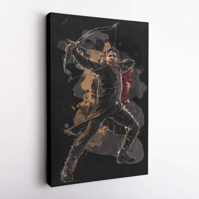 Hawkeye Poster Marvel Comics Art Canvas Wall Art Print Home Decor Framed Poster Gift for Kids