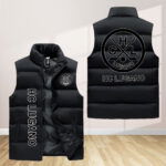 Hc Lugano Sleeveless Puffer Jacket Custom For Fans Gifts