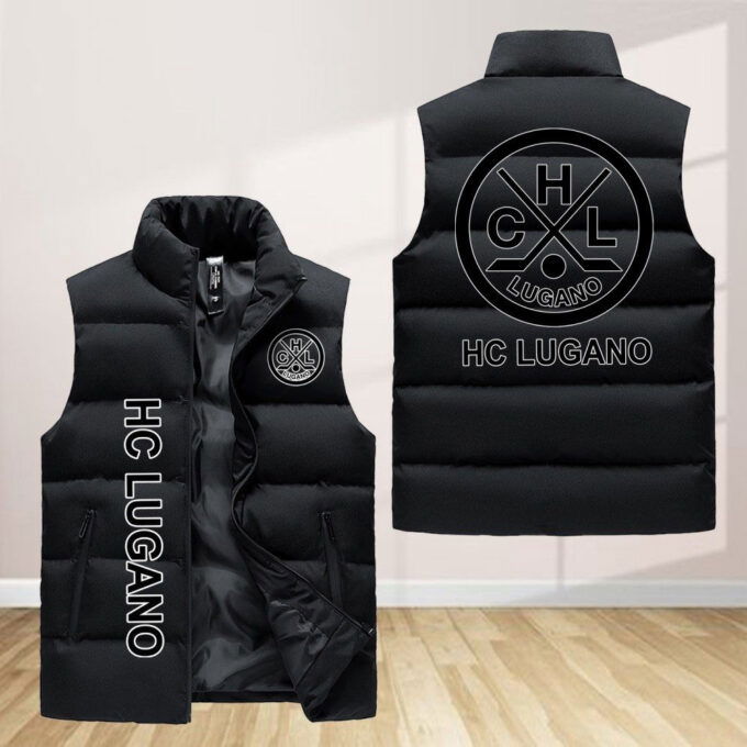 Hc Lugano Sleeveless Puffer Jacket Custom For Fans Gifts