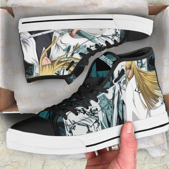 Hirako Shinji High Top Shoes Custom Bleach Anime For Fans