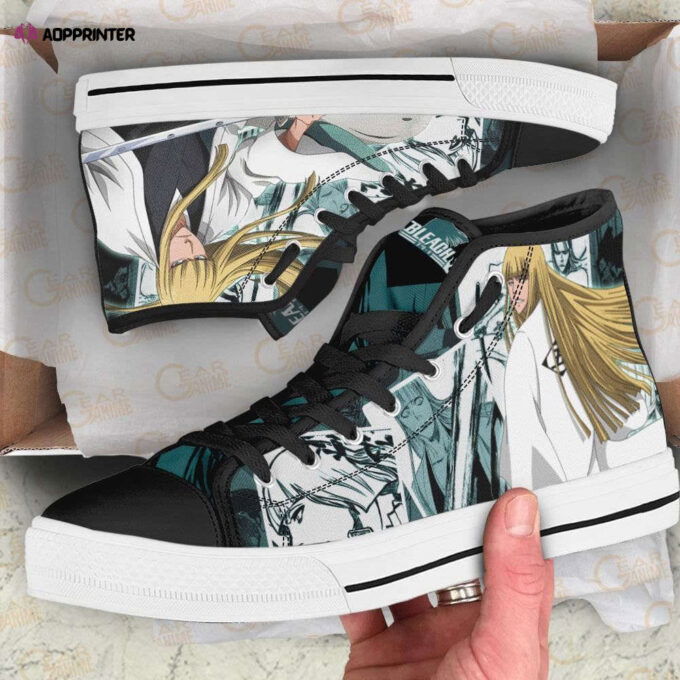 Hirako Shinji High Top Shoes Custom Bleach Anime For Fans