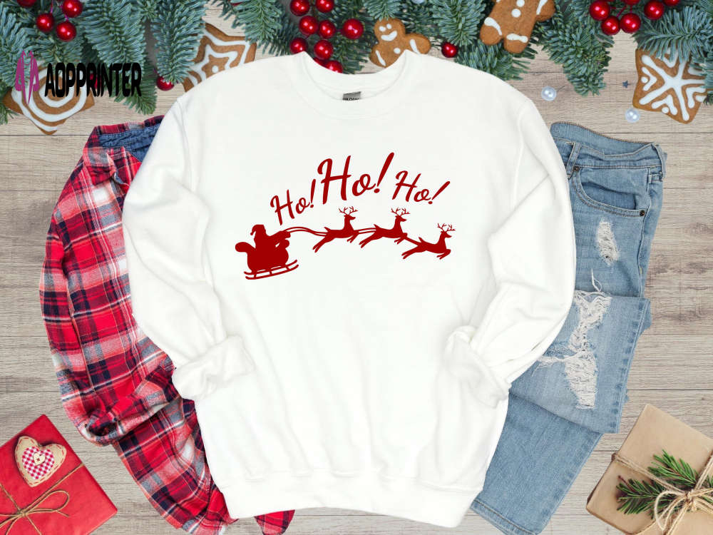 Ho Ho Ho Sweatshirt Funny Christmas Shirt Christmas Sweatshirt Custom Family Christmas Shirt Santa Sweatshirt Christmas Gift Rudolph Ho Ho Ho Sweatshirt Funny Christmas Shirt Christmas Sweatshirt Custom Family Christmas Shirt Santa Sweatshirt Christmas Gift Rudolph