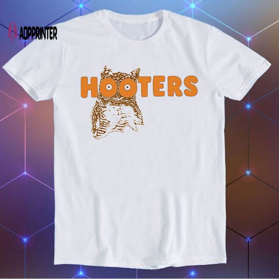 Hooters Owl Boobs America USA Waitress Bird Logo Parody Drawing Art Slogan Joke Tee Meme Movie Music Cool Funny Gift T Shirt E480 Hooters Owl Boobs America USA Waitress Bird Logo Parody Drawing Art Slogan Joke Tee Meme Movie Music Cool Funny Gift T Shirt E480