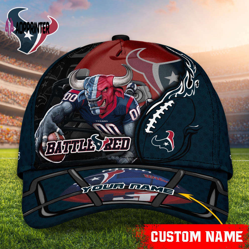 Houston Texans NFL Classic CAP Hats For Fans Custom Houston Texans NFL Classic CAP Hats For Fans Custom