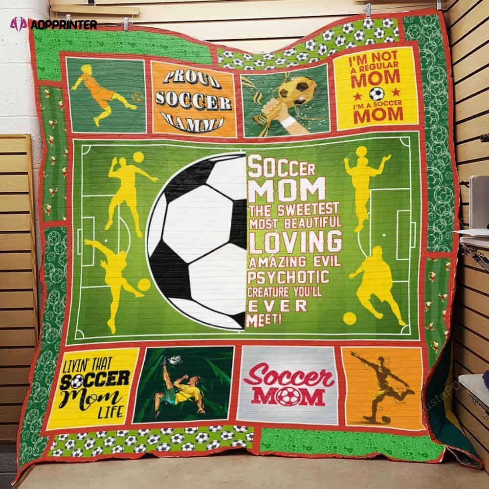 I’m Not A Regular Mom I’m A Soccer Mom Quilt Blanket Great Customized Blanket Gifts For Birthday Christmas Thanksgiving I’m Not A Regular Mom I’m A Soccer Mom Quilt Blanket Great Customized Blanket Gifts For Birthday Christmas Thanksgiving