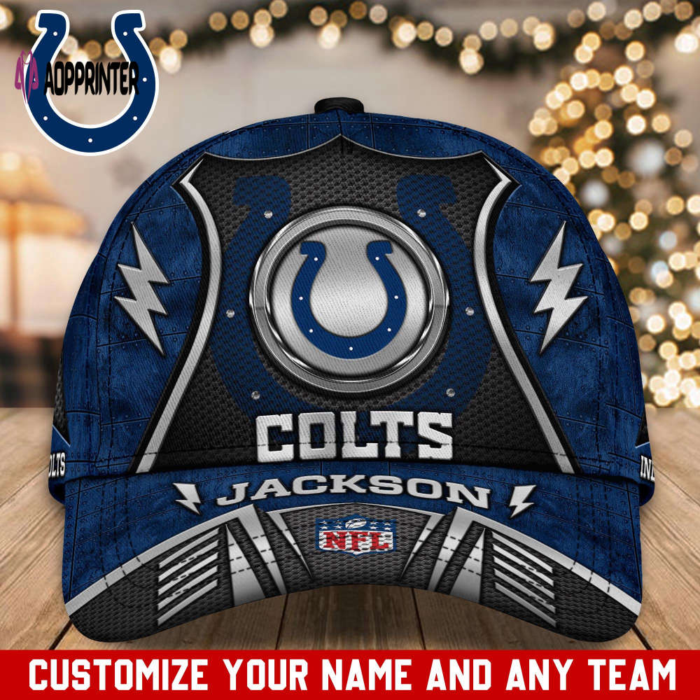 Indianapolis Colts NFL Classic CAP Hats For Fans Custom Indianapolis Colts NFL Classic CAP Hats For Fans Custom