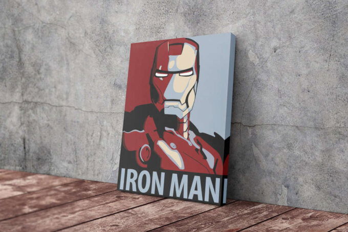 Iron Man The Hope Poster Marvel Comics Canvas Unique Design Wall Art Print Hand Made Ready to Hang Custom Design