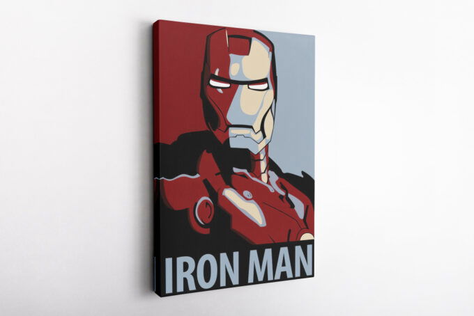 Iron Man The Hope Poster Marvel Comics Canvas Unique Design Wall Art Print Hand Made Ready to Hang Custom Design