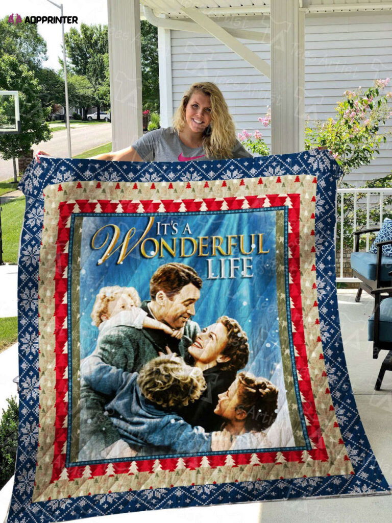 It’s A Wonderful Life Quilt Blanket 01262 It’s A Wonderful Life Quilt Blanket 01262