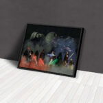 Jedi Vs. Sith Poster Star Wars Canvas Unique Design Wall Art Print Hand Made Ready to Hang Custom Design