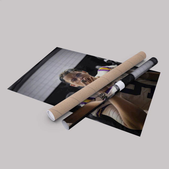 Joe Burrow Cigar Poster Cincinnati Bengals Canvas Unique Design Wall Art Print Hand Made Ready to Hang Custom Design