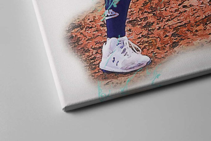 Julio Urias Art Poster Los Angeles Dodgers MLB Canvas Unique Design Wall Art Print Hand Made Ready to Hang Custom Design