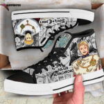 Julius Novachrono High Top Shoes Custom Black Clover Anime For Fans