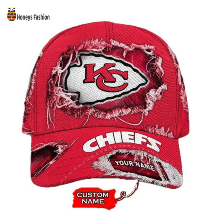 Kansas City Chiefs NFL Custom Name Classic Cap