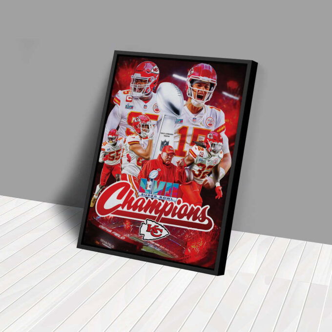 Kansas City Chiefs NFL Super Bowl LVII Champions Art