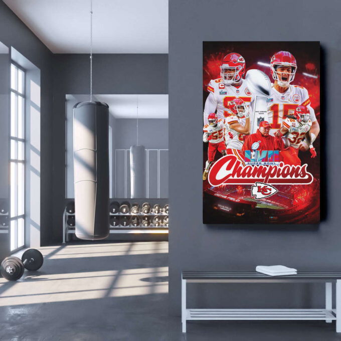 Kansas City Chiefs NFL Super Bowl LVII Champions Art