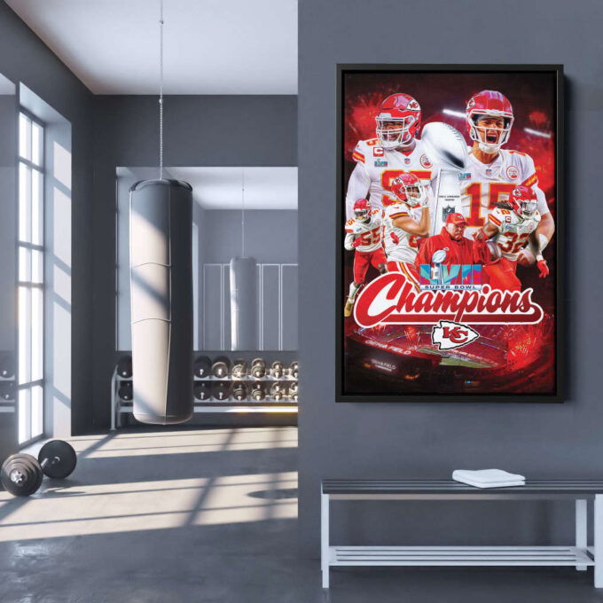 Kansas City Chiefs NFL Super Bowl LVII Champions Art