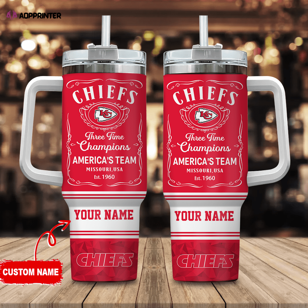 Kansas City Chiefs Personalized NFL Jack Daniel’s 40oz Stanley Tumbler Kansas City Chiefs Personalized NFL Jack Daniel’s 40oz Stanley Tumbler