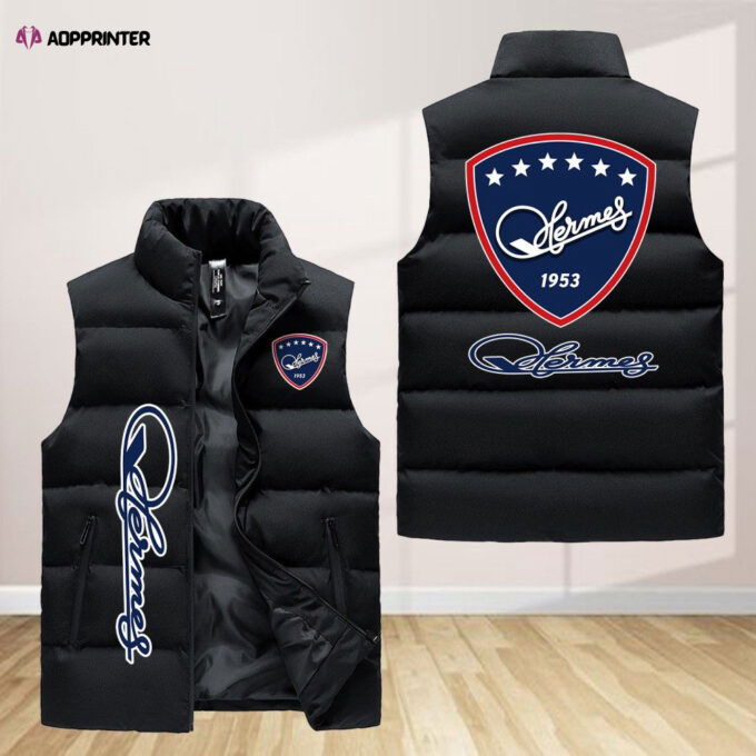 Kokkolan Hermes Sleeveless Puffer Jacket Custom For Fans Gifts