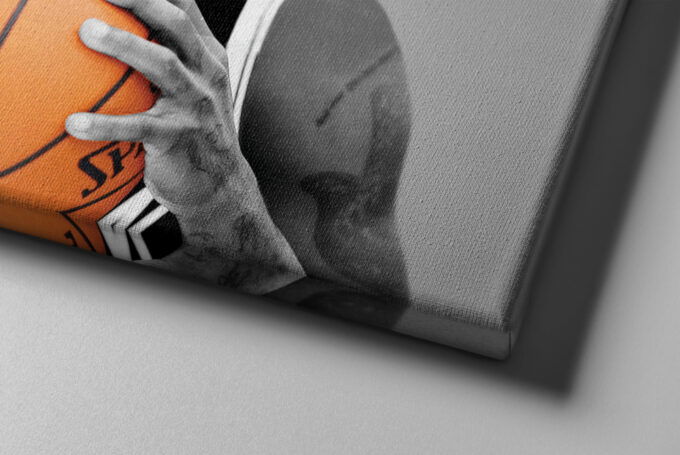 Kyrie Irving Quote Poster Brooklyn Nets Basketball Canvas Unique Design Wall Art Print Hand Made Ready to Hang Custom Design