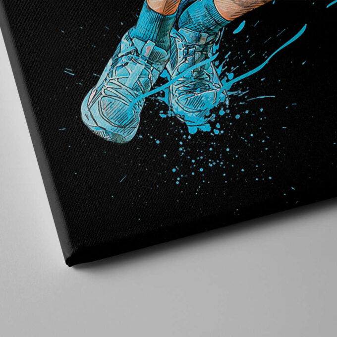 LaMelo Ball Art Charlotte Hornets NBA Wall Art Home Decor Hand Made Poster Canvas Print