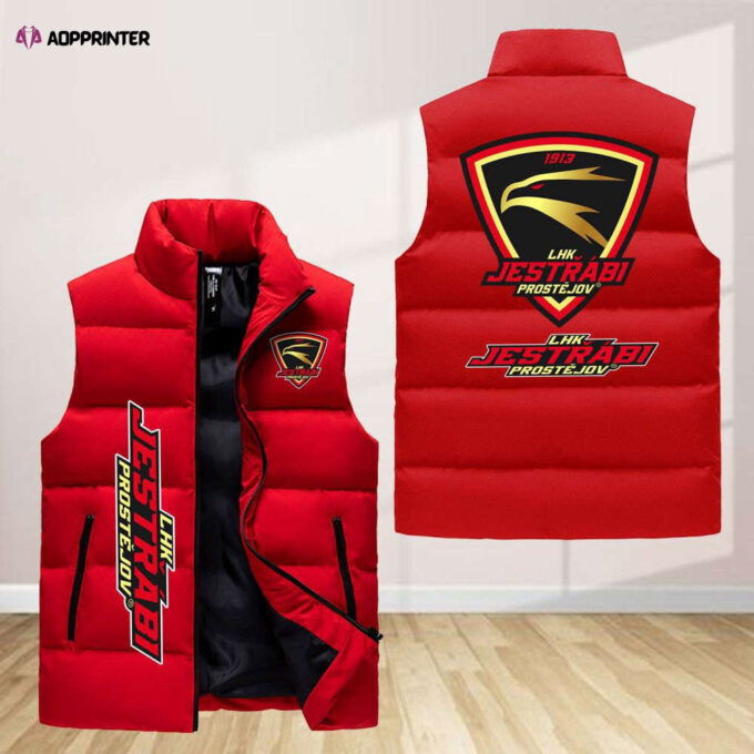 Lhk Jestrabi Prostejov Sleeveless Puffer Jacket Custom For Fans Gifts